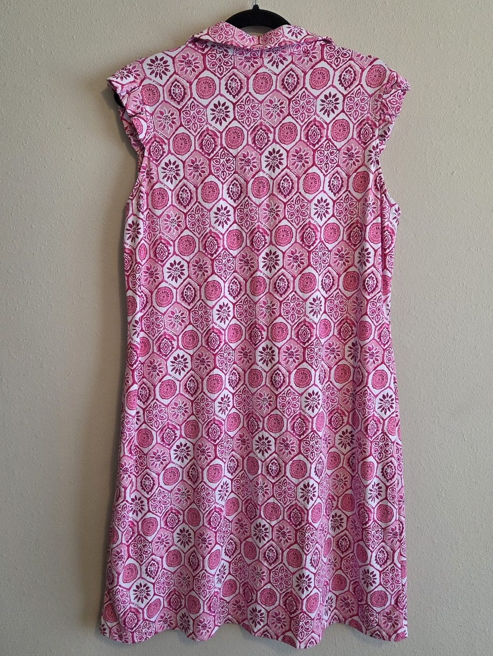 IBKUL Women's Geometric Sleeveless Zip Dress Golf Tennis Sz XL Athletic Outdoors - Picture 9 of 11